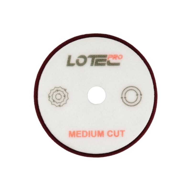 Weinrot – Mittel – 5 Zoll – DA Polierpad